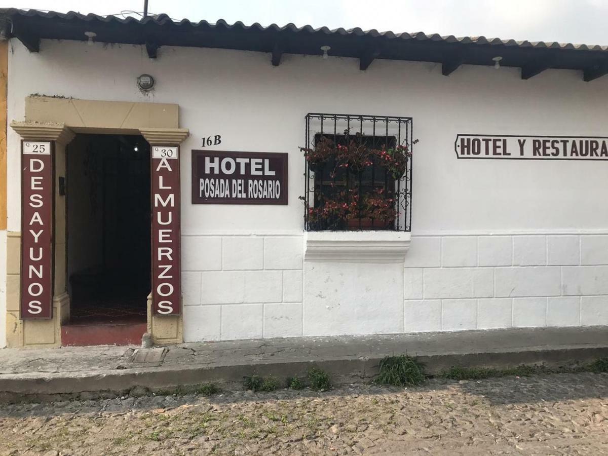 Hotel Posada Del Rosario Antigua Exterior foto